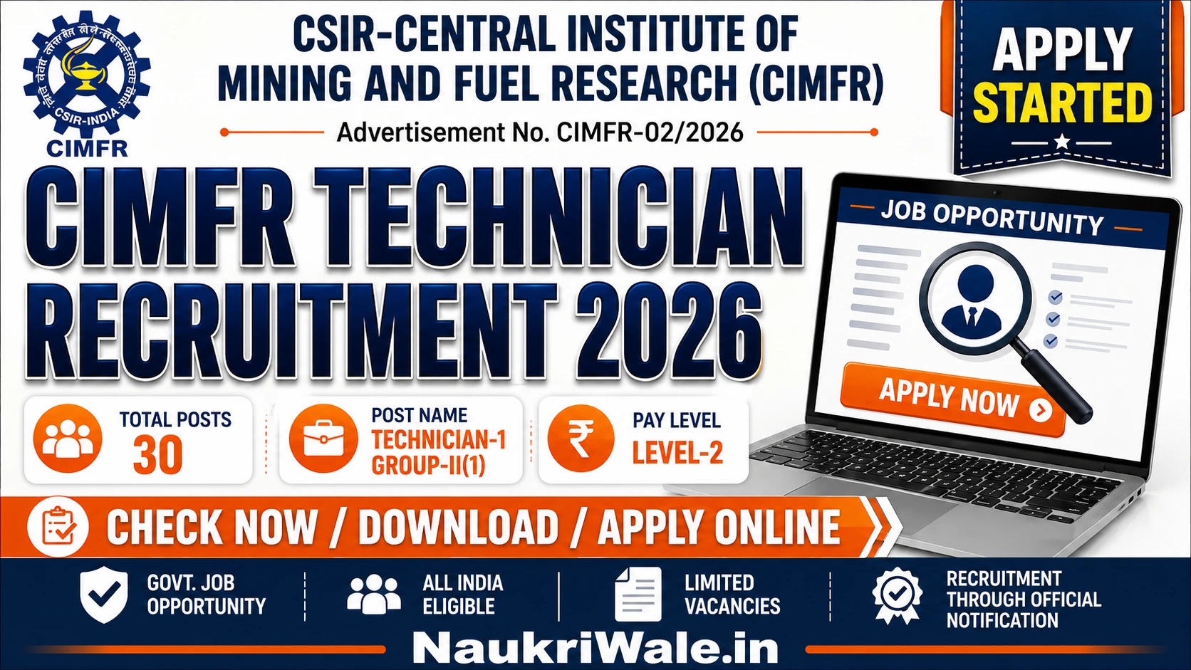 Indian Navy Agniveer Registration 2026-NaukriWale.in